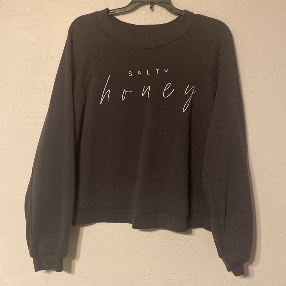 Salty Honey Crop Sweatshirt